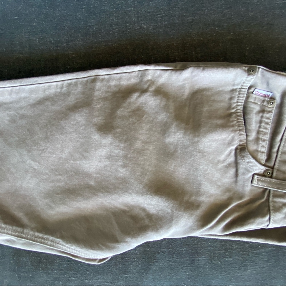 Carhartt Women's Tan Straight Leg Pants